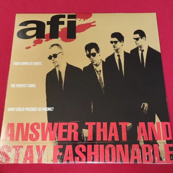 AFI Answer That And Stay Fashionable LP ~ Possibly Colored Vinyl ~ New/Sealed! - Picture 2 of 3